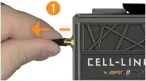 SPYPOINT CELL-LINK Trail Camera Adapter - ATTACH THE ANTENNA 1