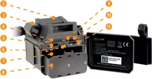 SPYPOINT CELL-LINK Trail Camera Adapter - COMPONENTS 2A