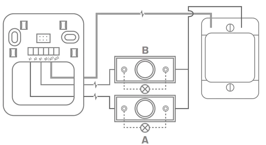 Honeywell Home RPWL4045A2000 Wireless Doorbell Adapter - Pushes 2