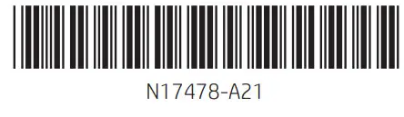 HP 965 4K Streaming Webcam - barcode