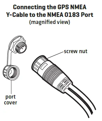 HUMMINBIRD 532139-2 GPS Nmea Y-Cable fig 2