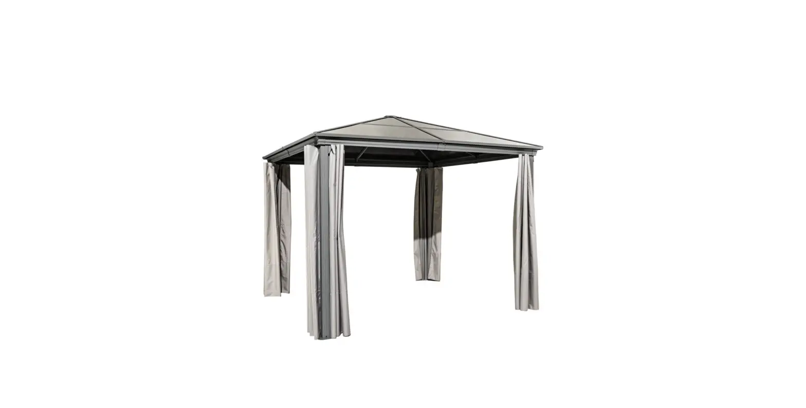 Otto 250244-221046 Pavillon 300x400 Cm Graphite Gray Instruction Manual