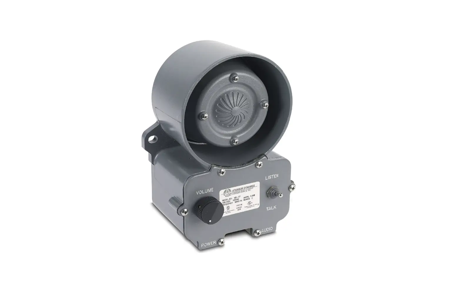 Federal Signal Ad Series Atkinson Dynamics Wall Mount Intercoms Installation Guide