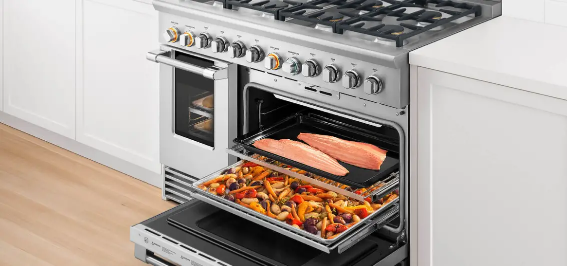 Fisher Paykel Rdv2-364gd-l_n Dual Fuel Range, 36