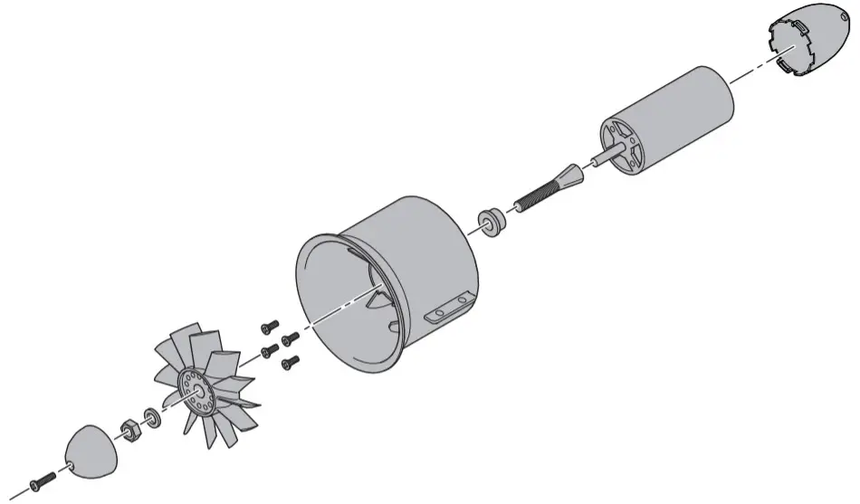 E-flite EFL17750 Viper 90mm EDF - Power System4