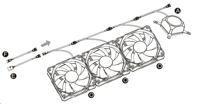 thermaltake TH360 ARGB Sync Snow Edition AIO Liquid Cooler - fig 6