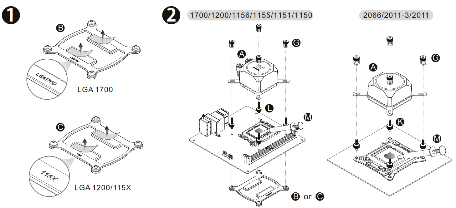 thermaltake TH360 ARGB Sync Snow Edition AIO Liquid Cooler - fig