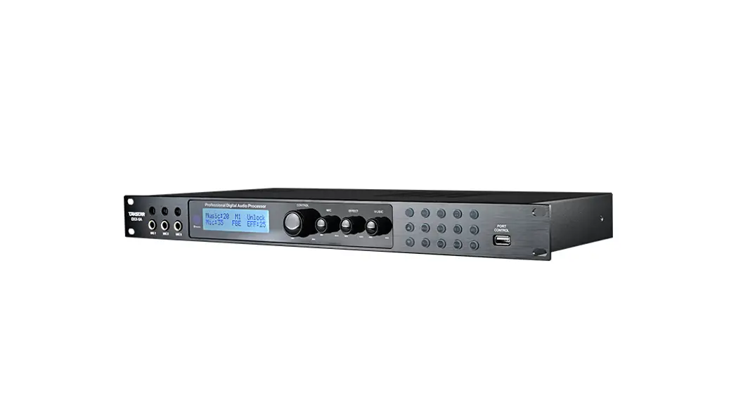 Takstar Ekx-5a Professional Digital Audio Processor User Manual Takstar Ekx-5a Professional Digital Audio Processor User Manual