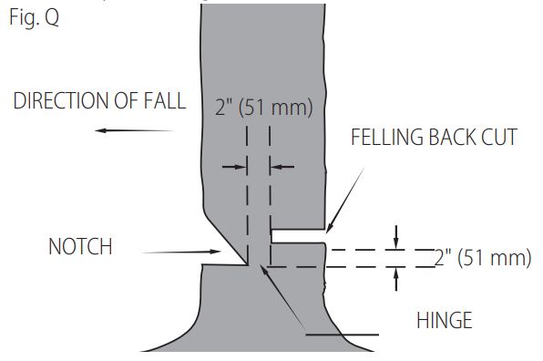 DEWALT DCCS670 60V Cordless Chainsaw Instruction Manual - Figure Q