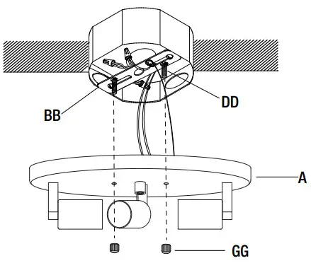 Installing the fixture body