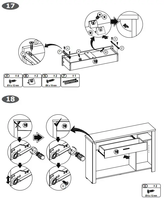 COSTWAY JV10177 48 in. White 31.5 in. Rectangle Wood Console Table - fig11