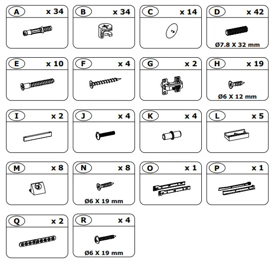COSTWAY JV10177 48 in. White 31.5 in. Rectangle Wood Console Table - fig2