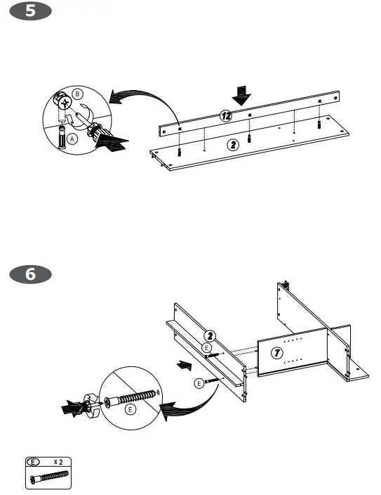 COSTWAY JV10177 48 in. White 31.5 in. Rectangle Wood Console Table - fig5