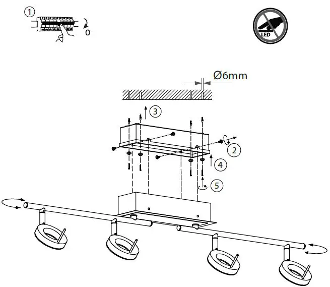 Paul Neuhaus 6786 Ceiling Light-3