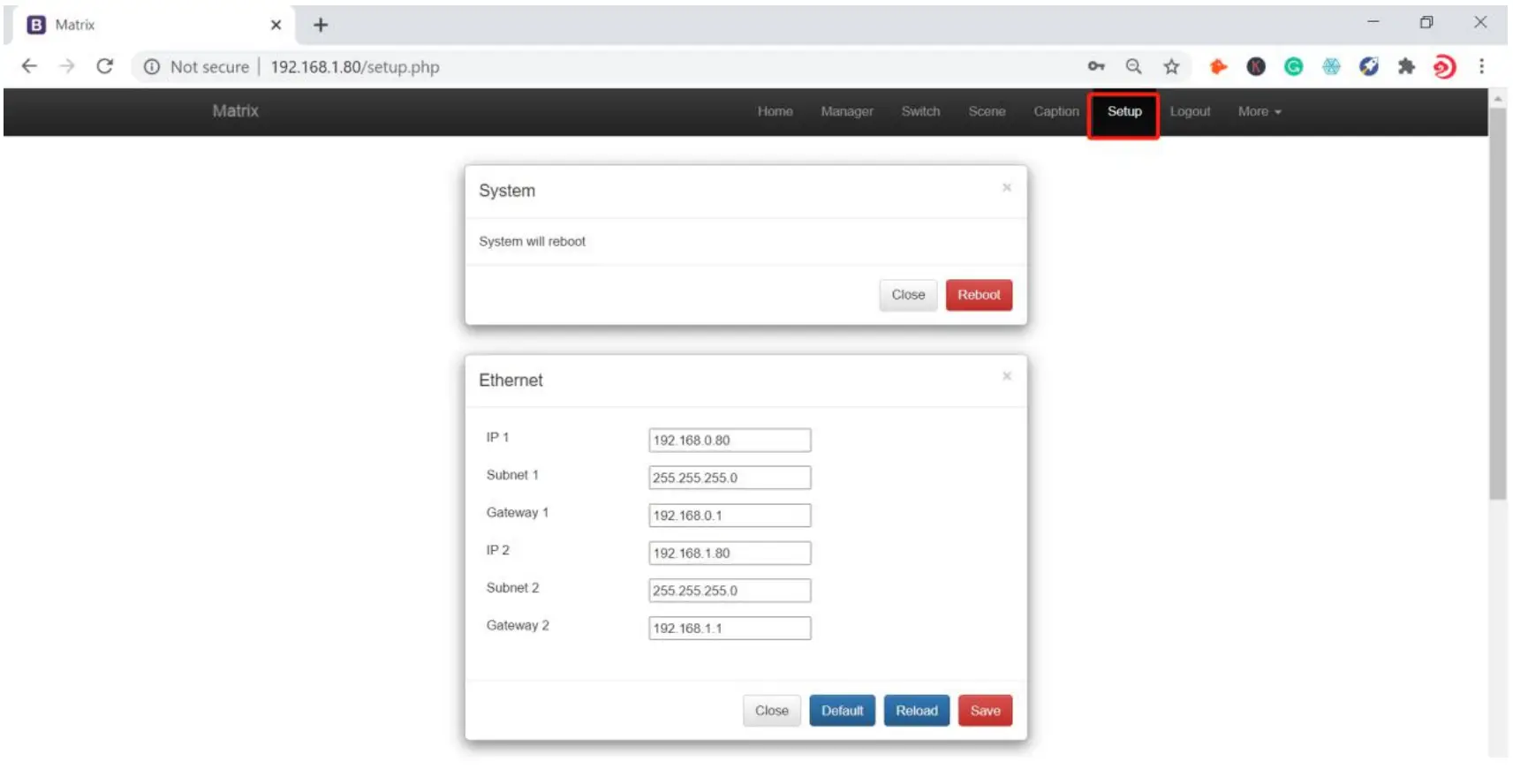 Equipment Operation and Instruction