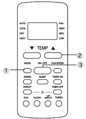 Rasonic RS S9KI 1HP Inverter Split Type Air Conditioner - How to Use Basic Functions 3