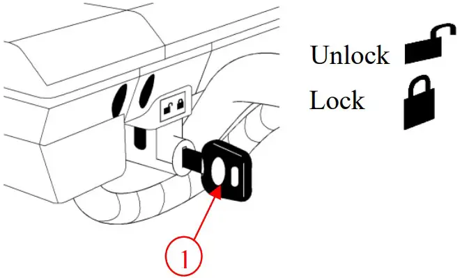 Mounting / removing battery