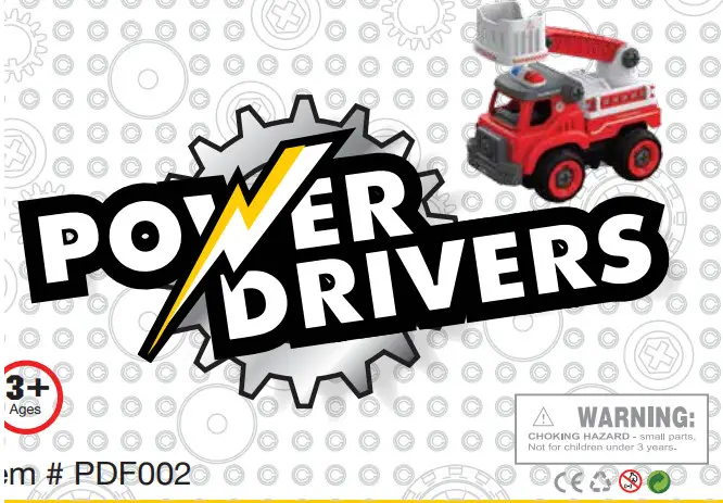 Flybar PDC001 Power Gearz DIY Build and Drive Remote Control Take Apart Car - Figure 17