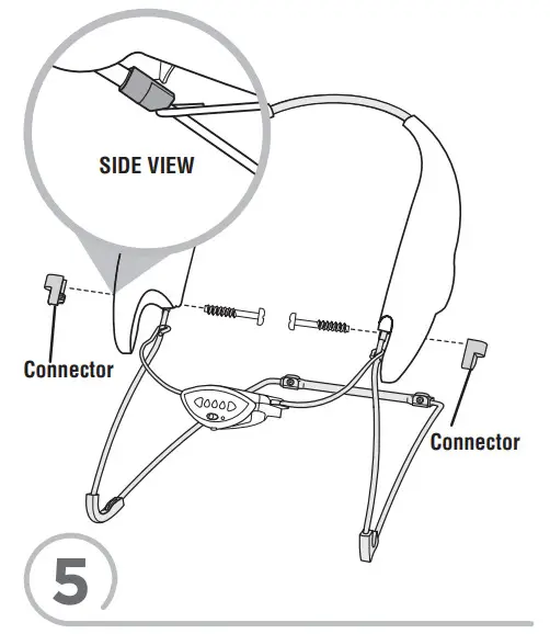 Fisher-Price CHM79 Deluxe Bouncer -Montaje