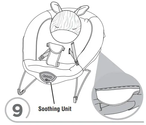 Fisher-Price CHM79 Deluxe Bouncer -Pad Lower2