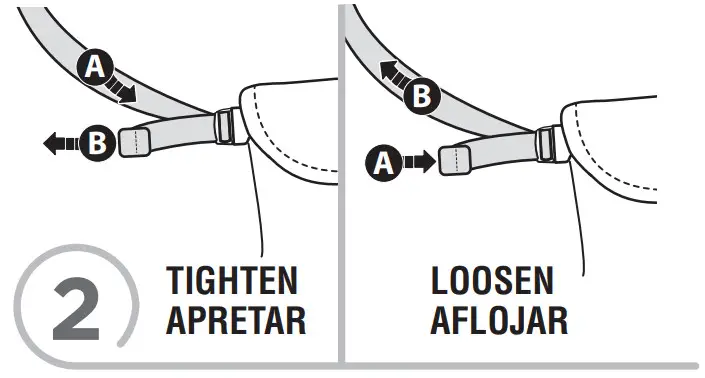 Fisher-Price CHM79 Deluxe Bouncer -To tighten