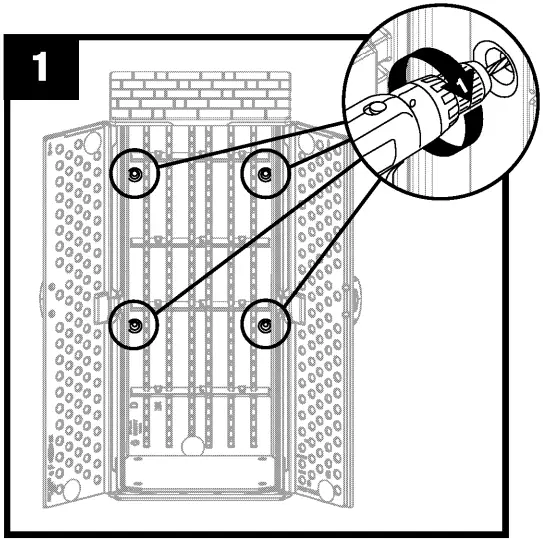 Suncast BMS1250 Vertical Storage Shed - fig 18