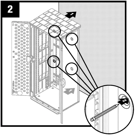 Suncast BMS1250 Vertical Storage Shed - fig 19