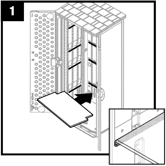 Suncast BMS1250 Vertical Storage Shed - fig 21