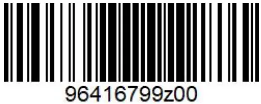 THORN Sensor Settings MWS - bar code