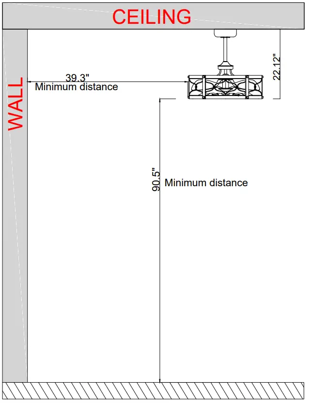 Warehouse-of-Tiffany-DL01P43IB-24-Inch-5-Light-Indoor-Matte-Black-Finish-Ceiling-Fan-FIG-1