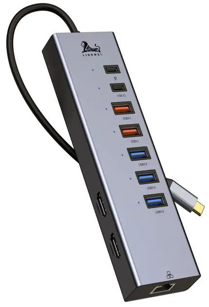 LIONWEI-LIUC4104-USB C-Docking-Station-Dual-Monitor-fig-1