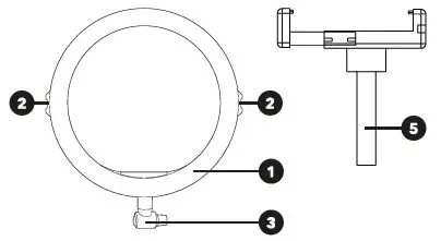 ETERNICO-AET-RLW11 LED-Ring Light-1