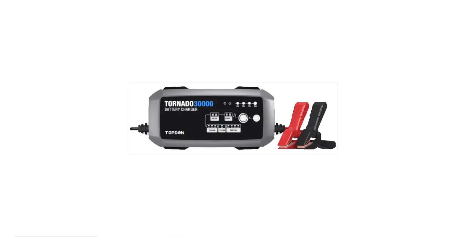 Topdon Tornado 30000 Upper-mid-level Smart Charger User Manual