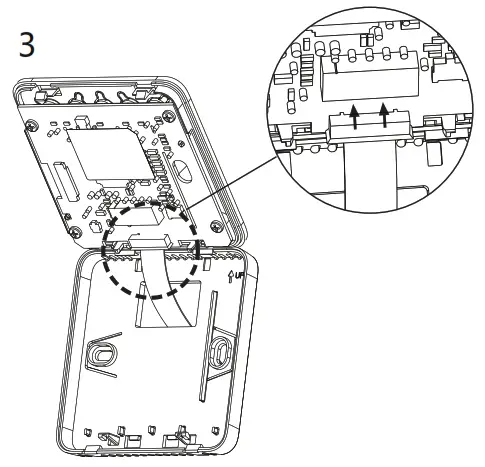 Honeywell TF243 Series Digital Thermostat - 3