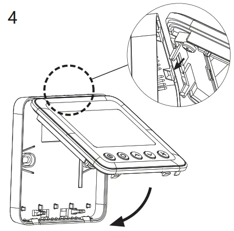 Honeywell TF243 Series Digital Thermostat - 4