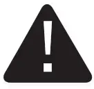 Honeywell TF243 Series Digital Thermostat - I warning