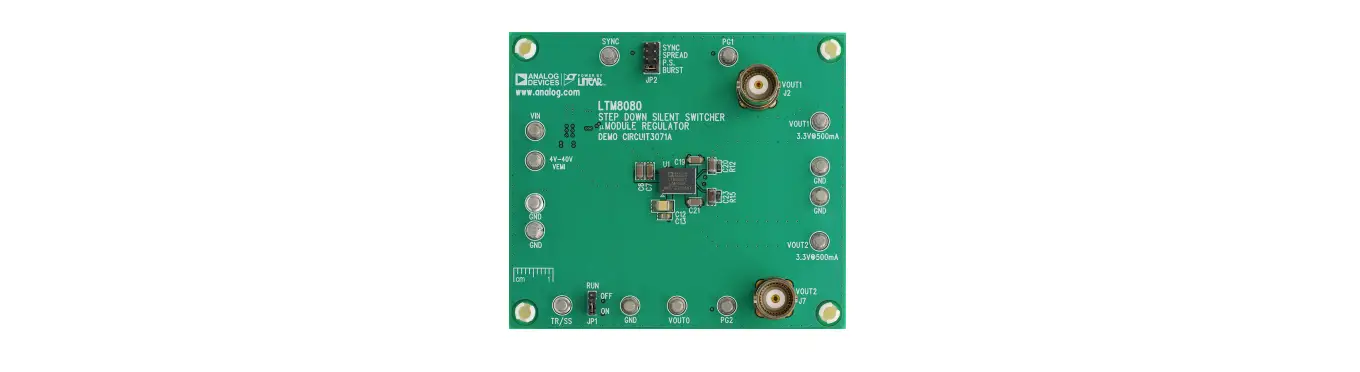 Analog Devices Ltm8080ey Dual 500ma Or Single 1a Ultralow Noise Ultrahigh Psrr Module Regulator Instruction Manual Analog Devices Ltm8080ey Dual 500ma Or Single 1a Ultralow Noise Ultrahigh Psrr Module Regulator Instruction Manual