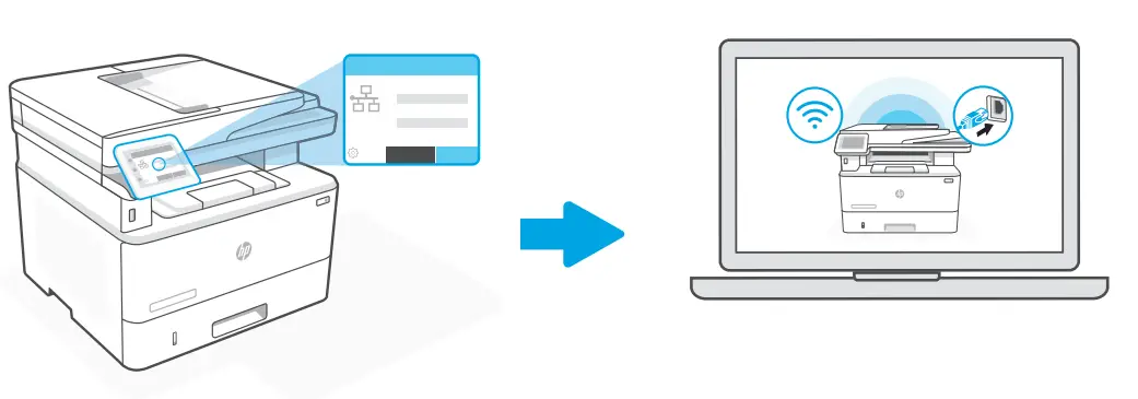 hp MFP 4101fdwe Wireless Printer - fig 5