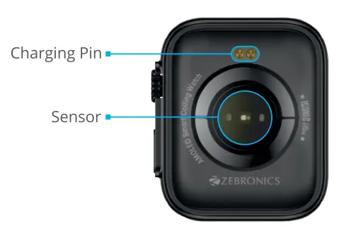 ZEBRONICS ICONIC ULTRA Amoled Smart Calling Watch-fig1