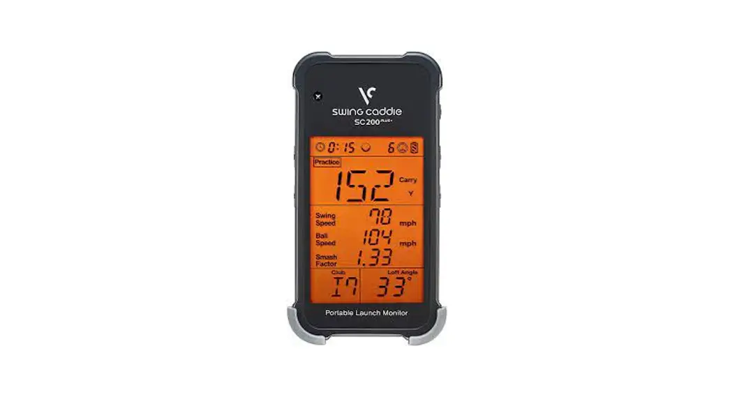 Voice Caddie Swing Caddie Sc200 Plus Portable Launch Monitor User Manual