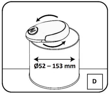 Westfalia 92 29 05 One Touch Automatic Can Opener - Fig 4