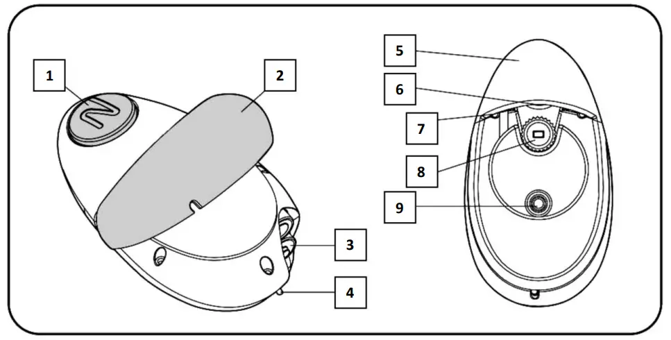 Westfalia 92 29 05 One Touch Automatic Can Opener - Fig