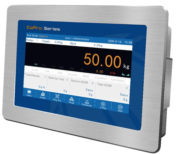 General Measure GMC-P7 Touch Screen Weighing Controller