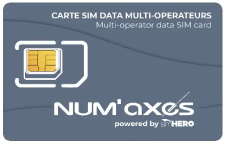 NUM AXES PIE1051 Trail Camera - Carte SIM inclue