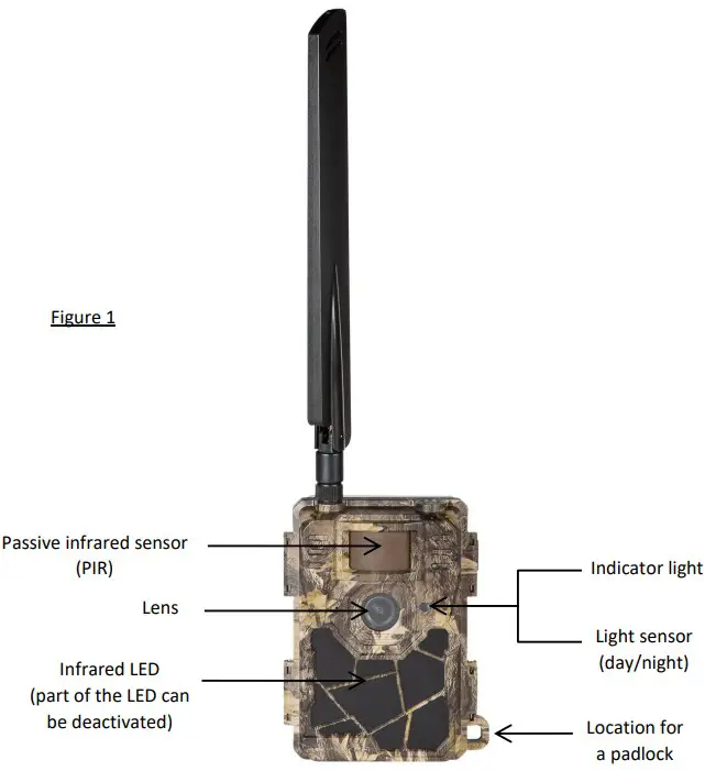 NUM AXES PIE1051 Trail Camera - Figure 1