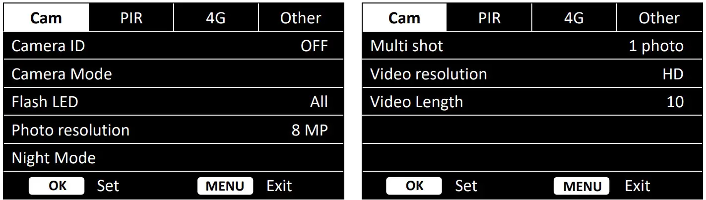 NUM AXES PIE1051 Trail Camera - Figure 4