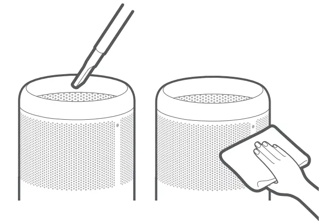 xiaomi Smart Air Purifier 4 Compact - Cleaning