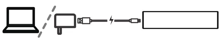 Frontear True Wireless Earbuds - Charging the power case