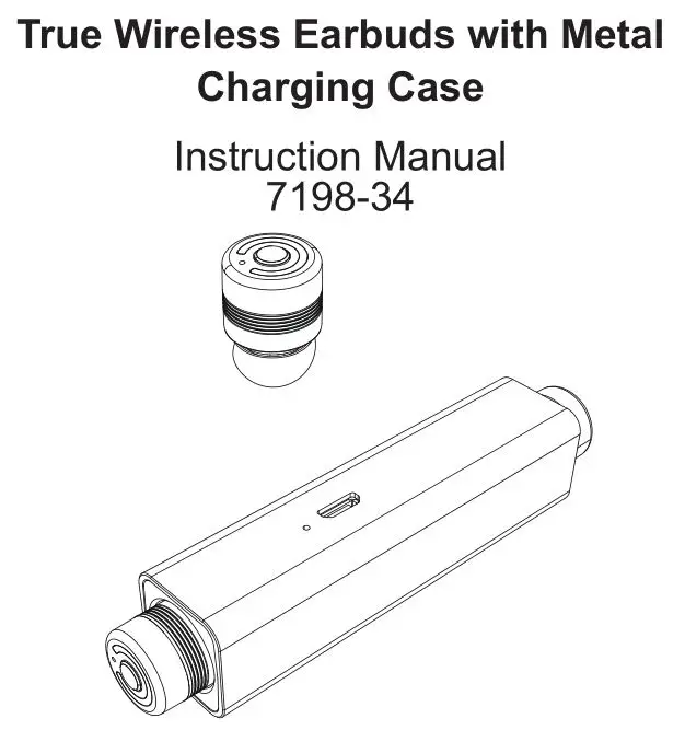 Frontear True Wireless Earbuds Instruction Manual