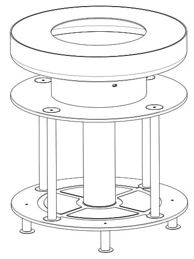 Chaska 5765 Mila BBQ Firepit -